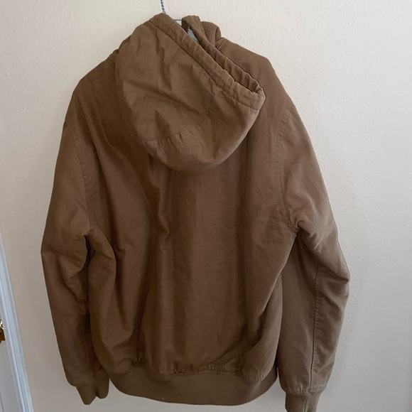 Weatherproof jacket H&M insulated fur inside durable thermal top zip up hoodie - Picture 8 of 11